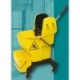 Bucket w/Press Wringer Yellow