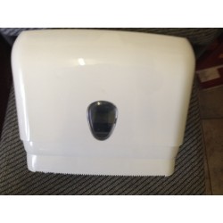 Disp Roll Towel White Mar plas
