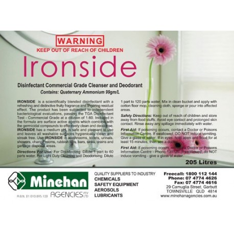 Ironside 205L-METAL DRUM