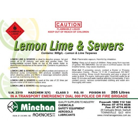Lemon Lime & Sewers 200L