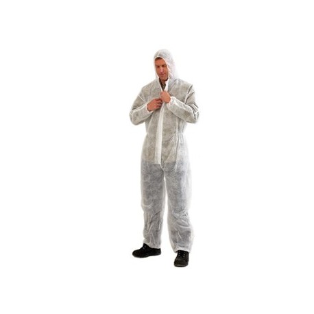 Overalls Disp White DOW 2XL