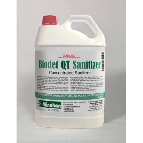 Biodet QT Sanitiser 5L