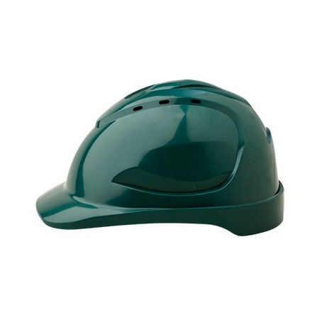 Hard Hat Vented Green