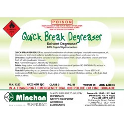 Quick Break Degreaser 205L